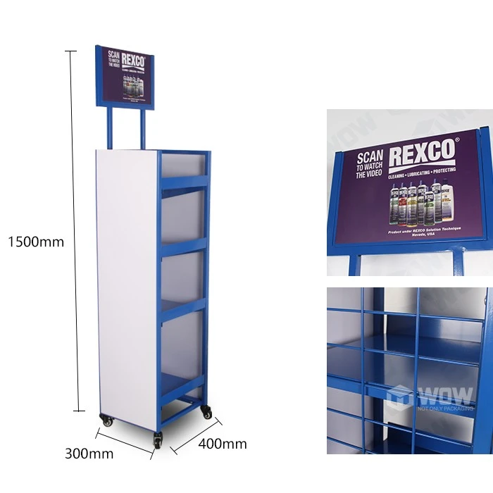 Beverage display rack