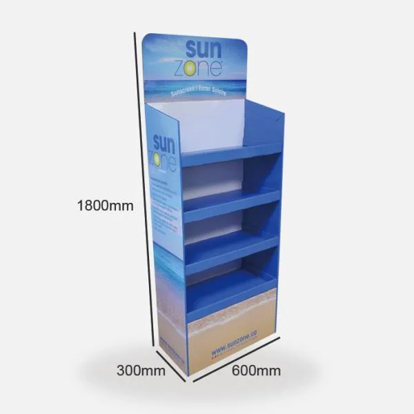 Paper Floor Display